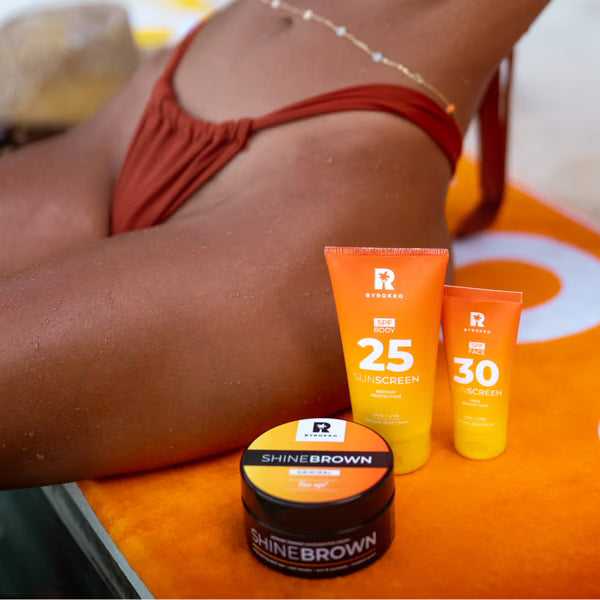 SHINE BROWN TAN & PROTECT BUNDLE