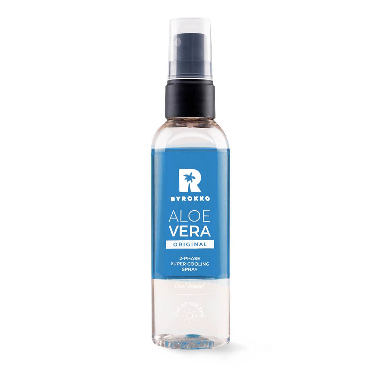 Byrokko Aloe vera Two-phase Super Cooling Spray.
