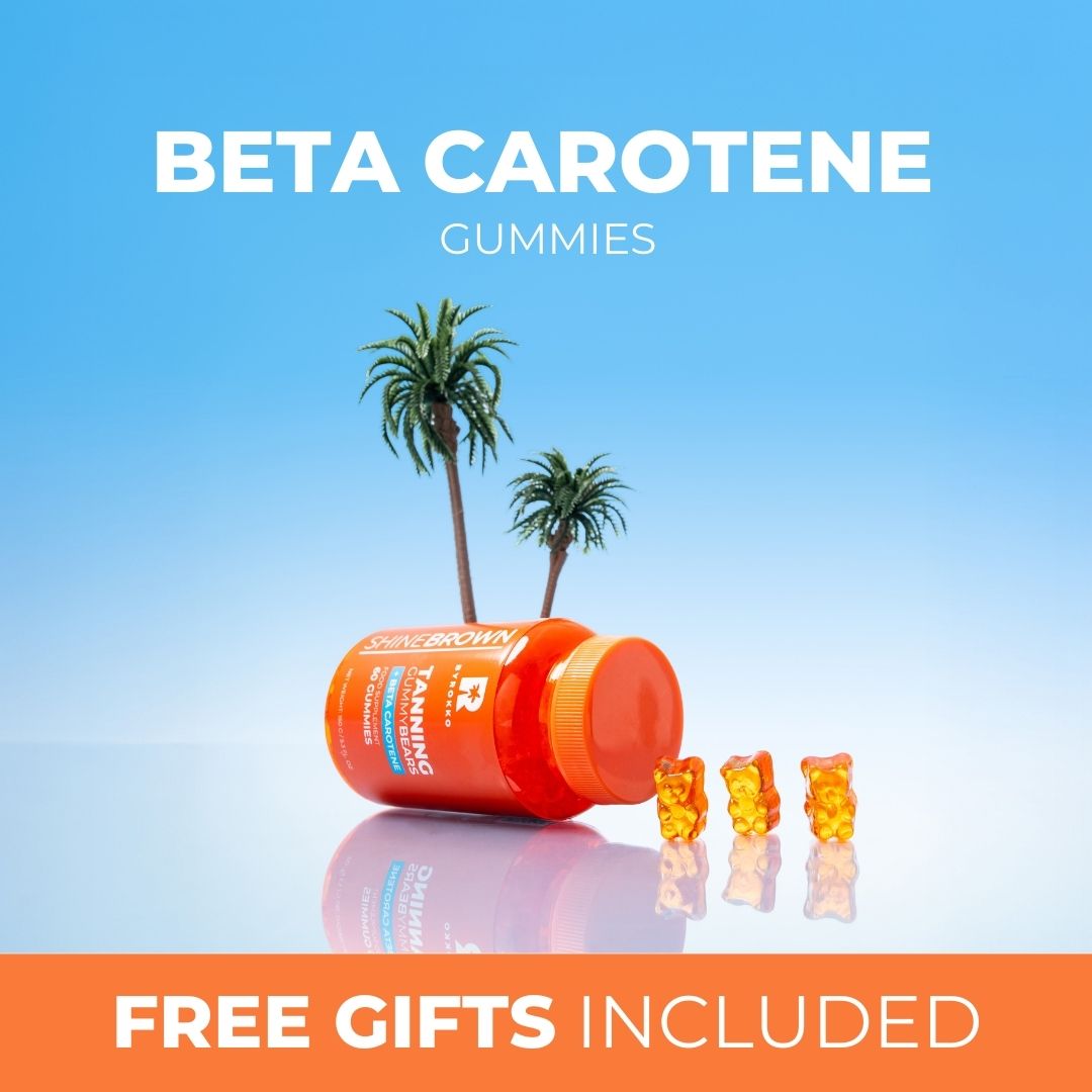 Shine Brown Beta Carotene Gummies