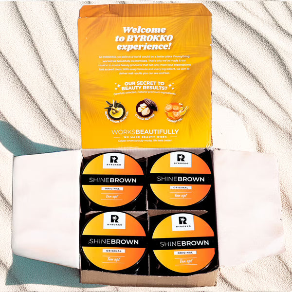 Hottest Tanning Box (4X Shine Brown)