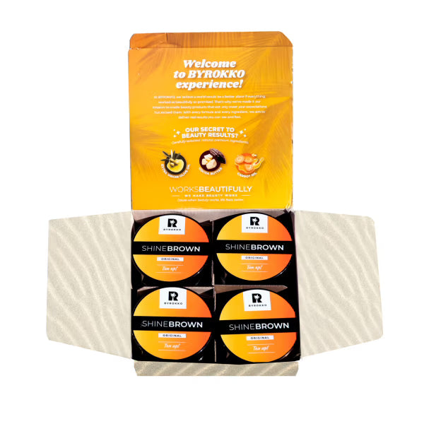 Hottest Tanning Box (4X Shine Brown) – SHINE BROWN D.O.O.