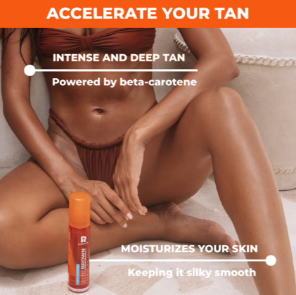 Shine Brown Beta Carotene Tanning Maximiser Oil